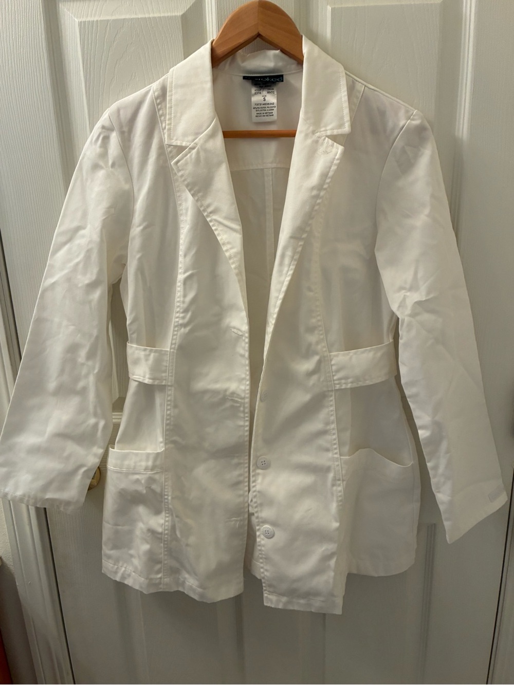 White Women's Lab Coat